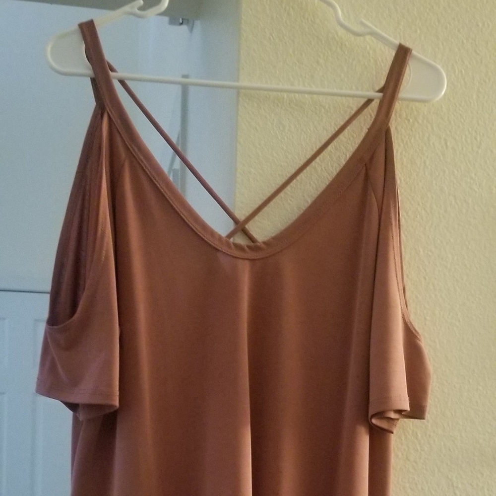 Cold shoulder shirt